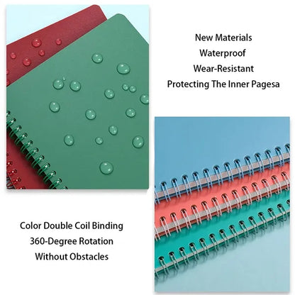 A5 Loose-Leaf Spiral Notebook