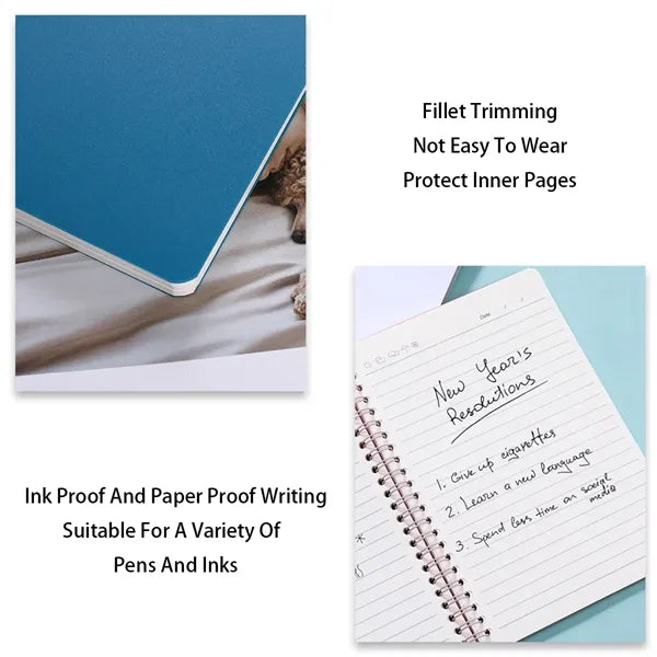 A5 Loose-Leaf Spiral Notebook