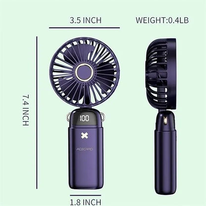 Handheld Neck Portable Fan