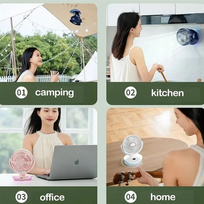 Desk Rechargeable Fan