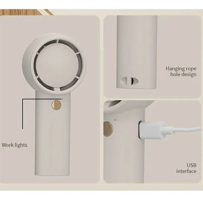Handheld Bladeless Mini Fan