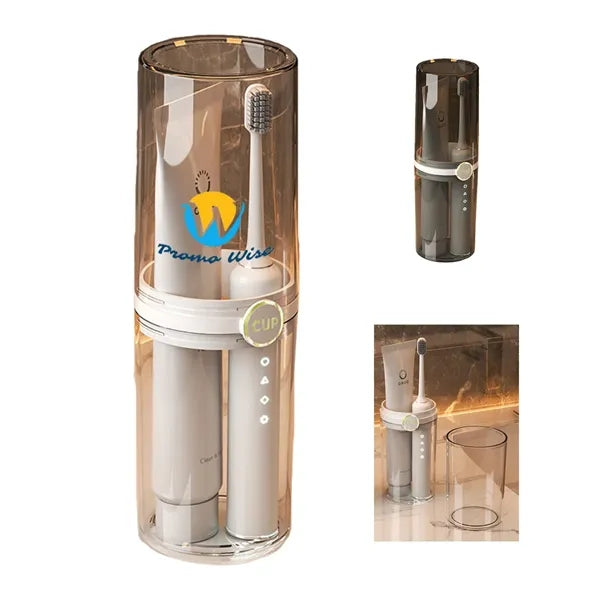 Travel Simple Teeth Brushing Two Cups Set