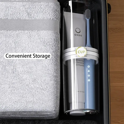 Travel Simple Teeth Brushing Two Cups Set