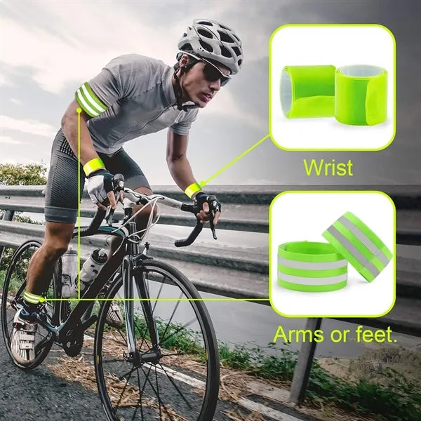 Reflective Bands Arm Wrist Ankle Cycling
