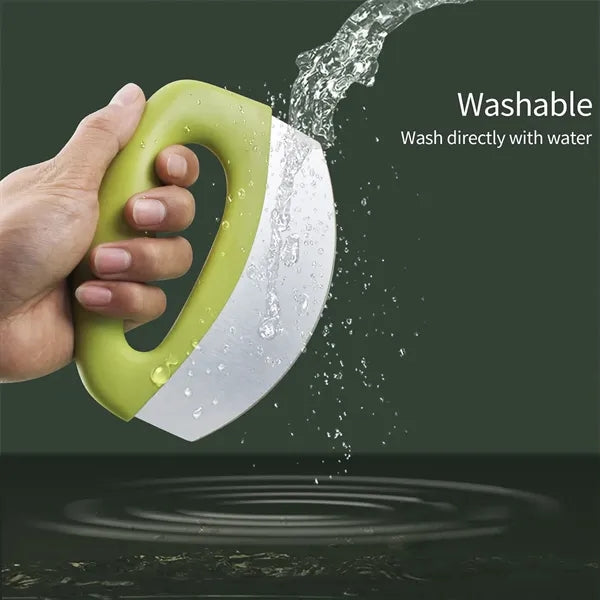 Pizza Cutter Rocker Blade with Cover