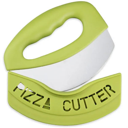 Pizza Cutter Rocker Blade with Cover