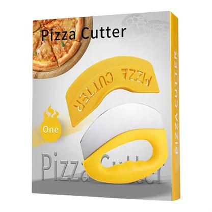 Pizza Cutter Rocker Blade with Cover