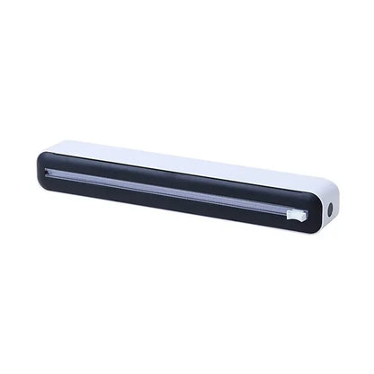 Refillable Plastic Wrap Dispenser with Slide Cutter
