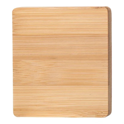 Bamboo Coaster W/ Built-in Bottle Opener