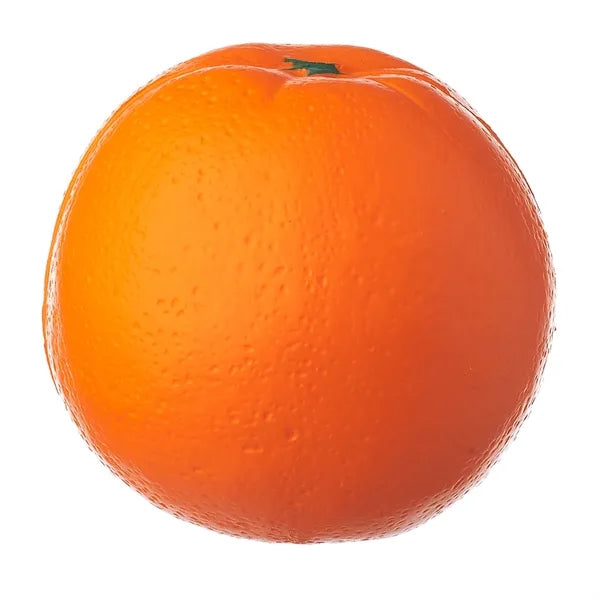 Orange Shaped Stress Reliever w/ Custom Logo