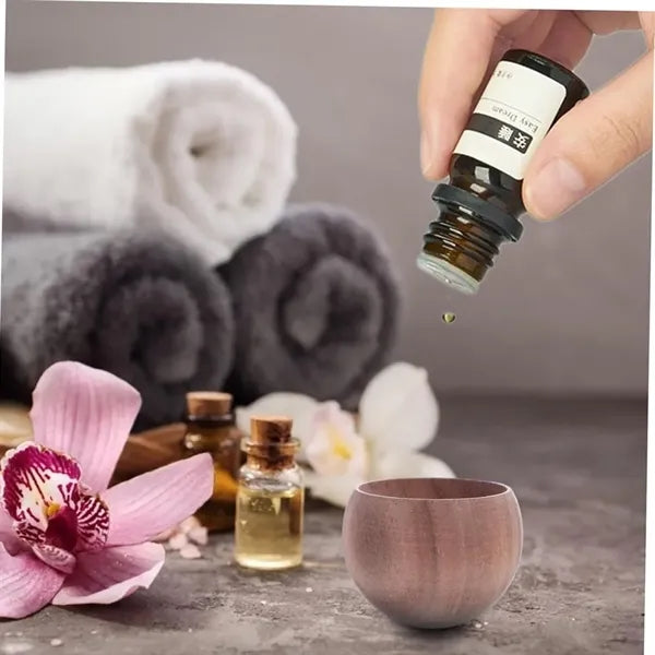 Car Essential Oil Wood Diffuser