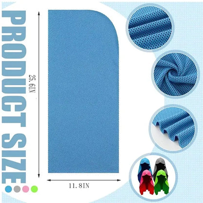 Wear A Sunscreen Head Towel