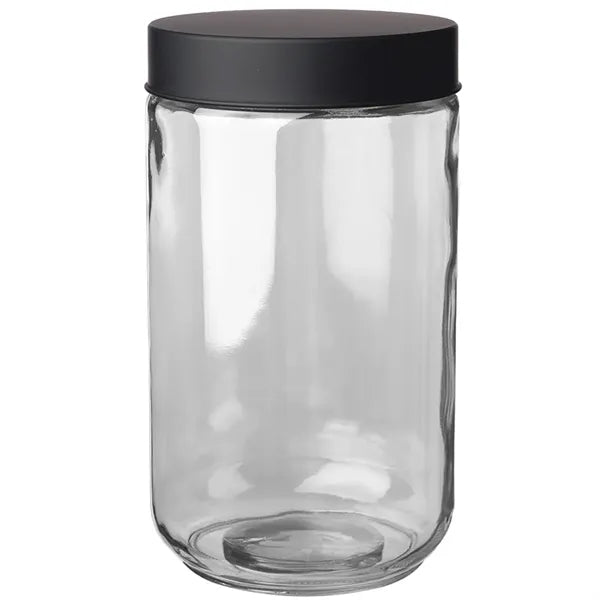 Iridescent Glass Storage Jars, 50 oz.