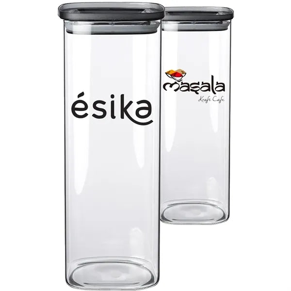 Meridian Glass Storage Jars, 71 oz.