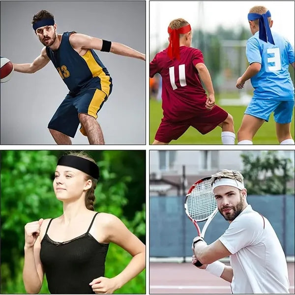 Ultra-Thin Sweat Absorption Fitness Headband Head Scarf