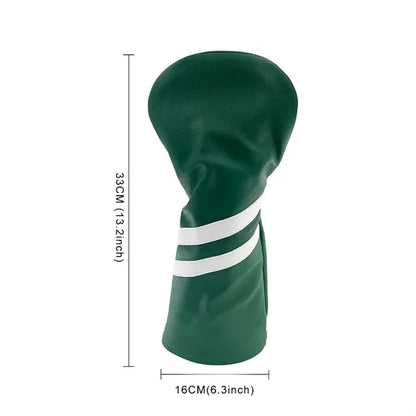 Golf Club Wood and Hybrid Head Cover PU Leather Headcover