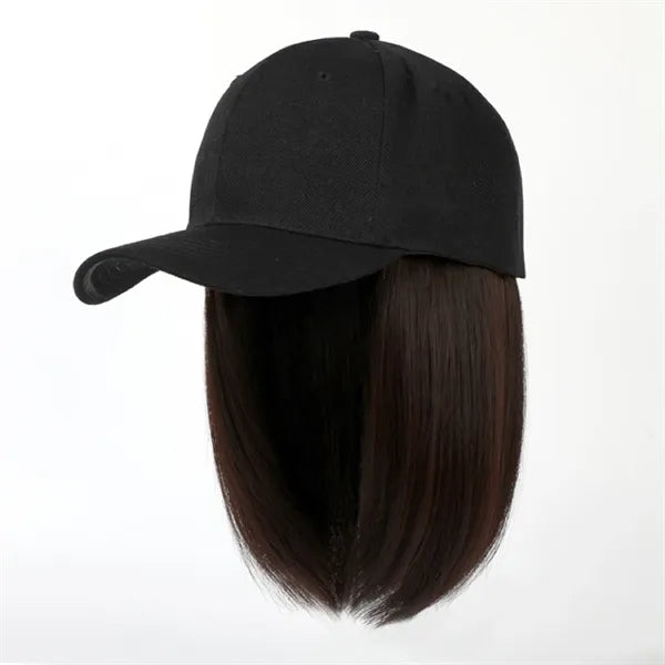 Bob Baseball Cap with Short Hair