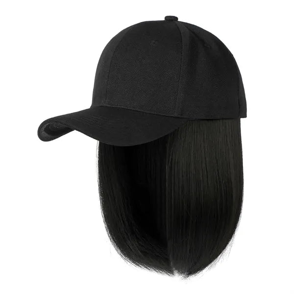 Bob Baseball Cap with Short Hair
