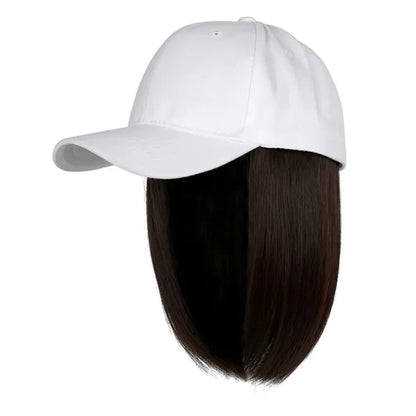 Bob Baseball Cap with Short Hair