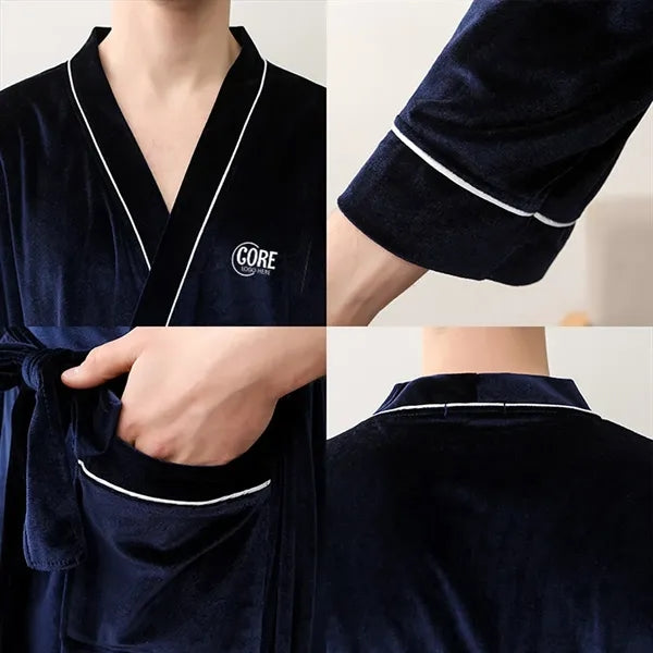 Unisex Velvet Bathrobes