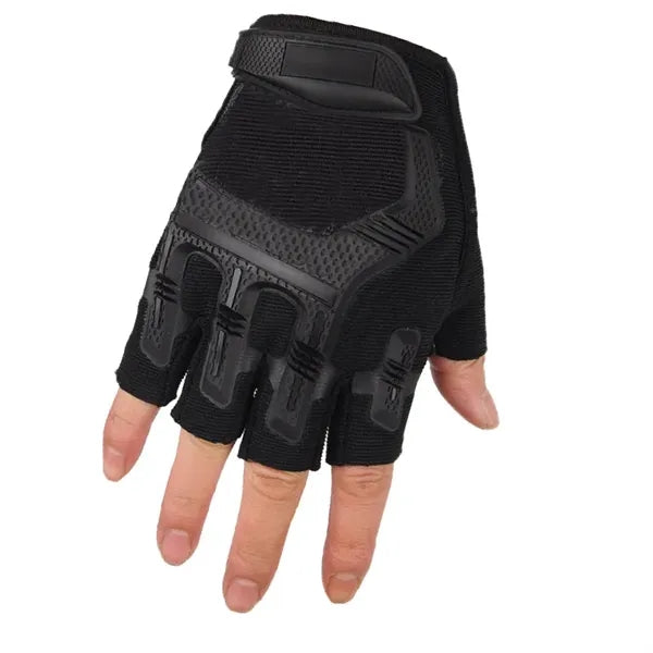 Fingerless Cycling Breathable Sports Mountain Riding Gloves