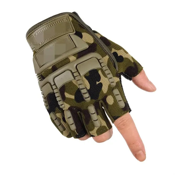 Fingerless Cycling Breathable Sports Mountain Riding Gloves