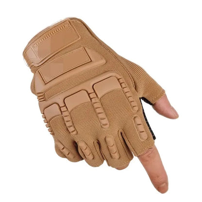 Fingerless Cycling Breathable Sports Mountain Riding Gloves