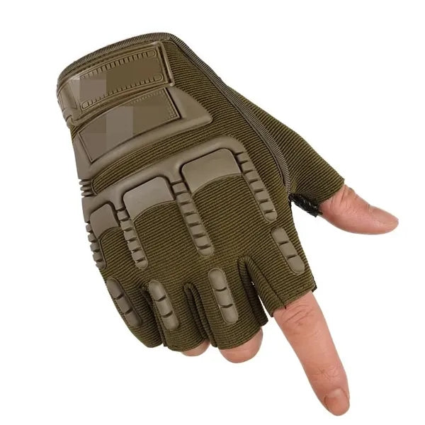 Fingerless Cycling Breathable Sports Mountain Riding Gloves