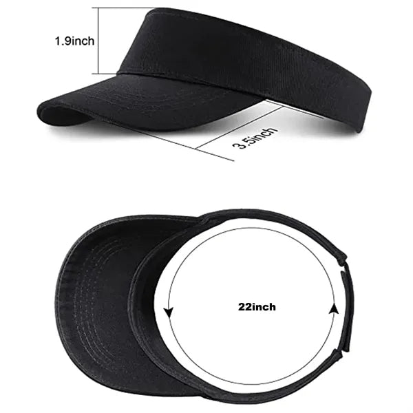Sport  Empty Top  Sun Visor Caps