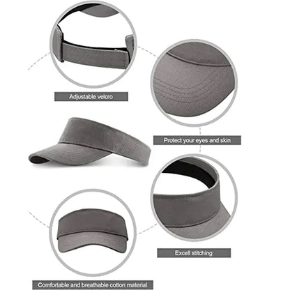 Sport  Empty Top  Sun Visor Caps