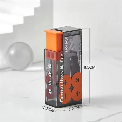 10 Picks Automatic Refillable Flosser Holder
