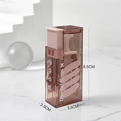 10 Picks Automatic Refillable Flosser Holder