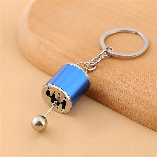 Six Speed Manual Transmission Shift Gearbox Keychain