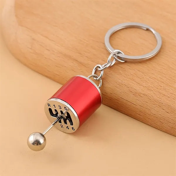 Six Speed Manual Transmission Shift Gearbox Keychain
