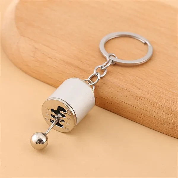 Six Speed Manual Transmission Shift Gearbox Keychain