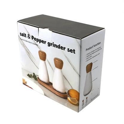 Salt and Pepper Grinder Set