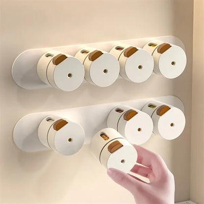 6-in-1 Magnetic Spice Jars Set