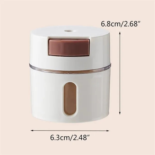 6-in-1 Magnetic Spice Jars Set