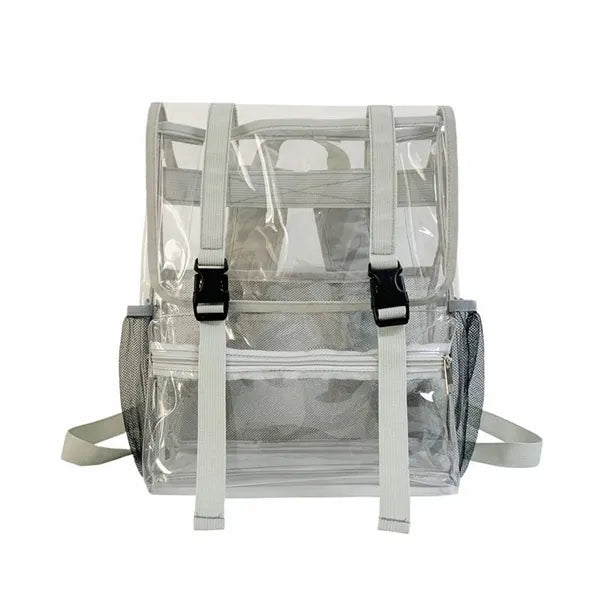 Clear PVC Backpack Heavy Duty  Transparent Rucksack