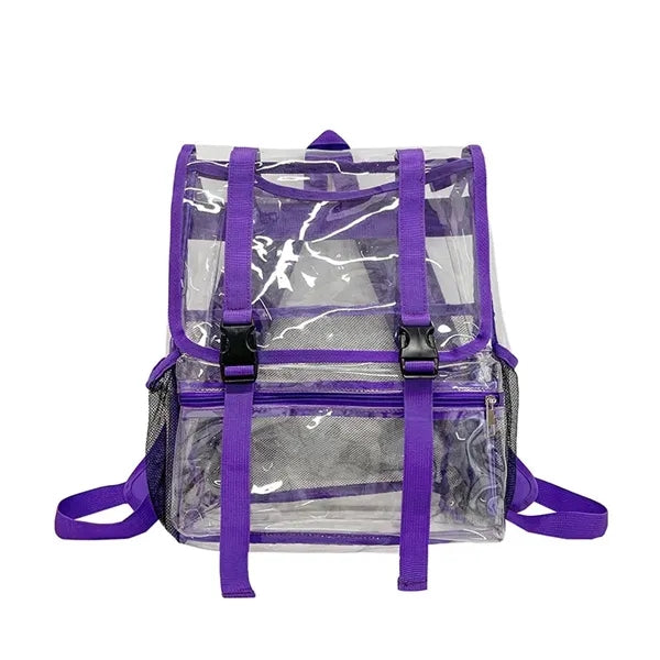 Clear PVC Backpack Heavy Duty  Transparent Rucksack
