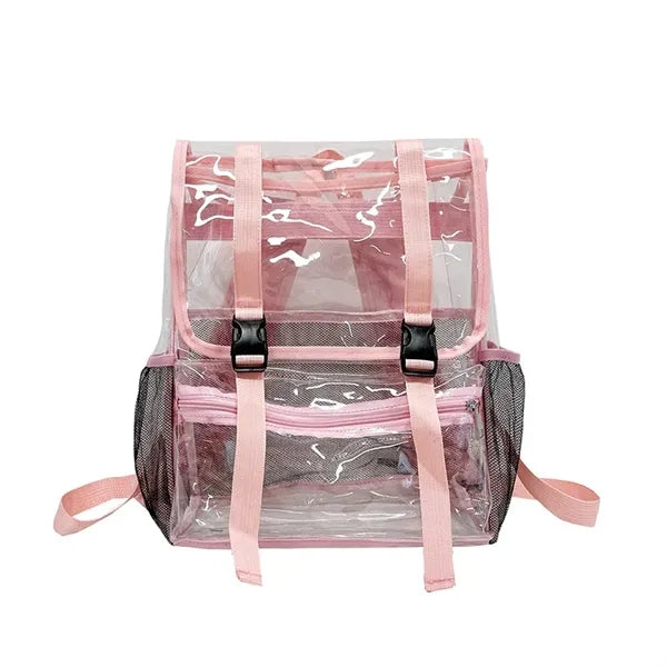 Clear PVC Backpack Heavy Duty  Transparent Rucksack