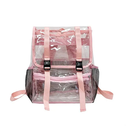 Clear PVC Backpack Heavy Duty  Transparent Rucksack