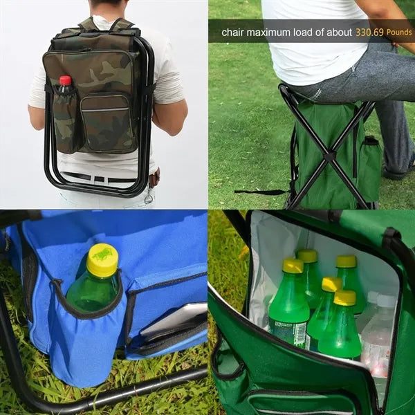 Multifunctional Portable Backpack Folding Camping Chair