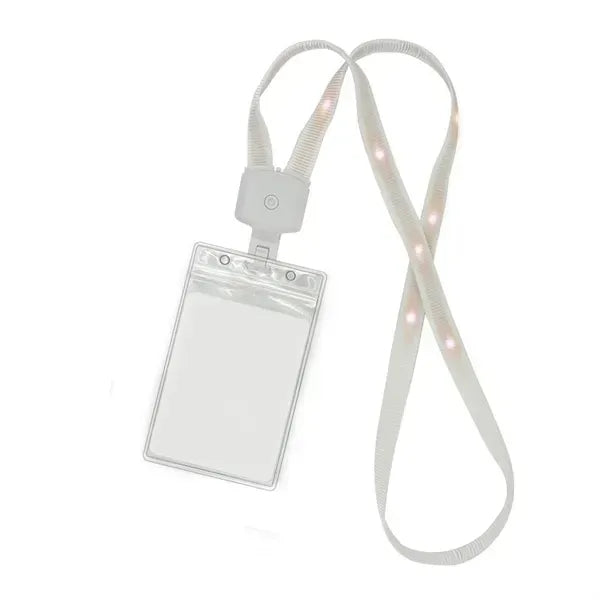 Remote Control LED Lanyard Card Holder