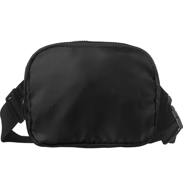 Travel Belt Bags w/ Zippered Compartment & Buckle Closure