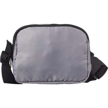Travel Belt Bags w/ Zippered Compartment & Buckle Closure