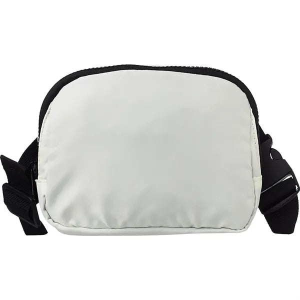 Travel Belt Bags w/ Zippered Compartment & Buckle Closure