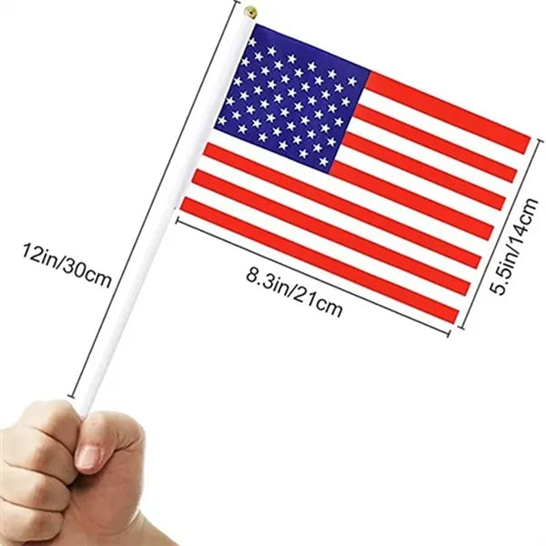 5.5"x8.2" Handy American Flag 4th Of July Decoration