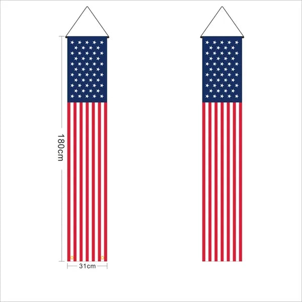 5.5"x8.2" Handy American Flag 4th Of July Decoration