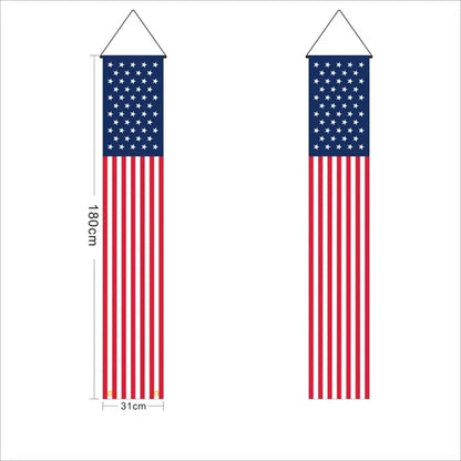 5.5"x8.2" Handy American Flag 4th Of July Decoration